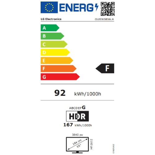 TV OLED  65B56LA SMART
